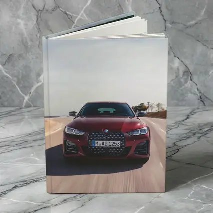 BMW 4 Series Gran Coupe Red Highway