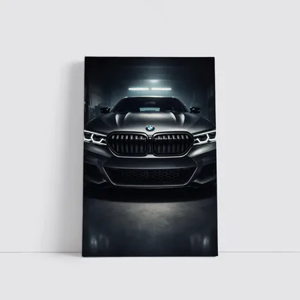 BMW M5 Dark Garage Front View
