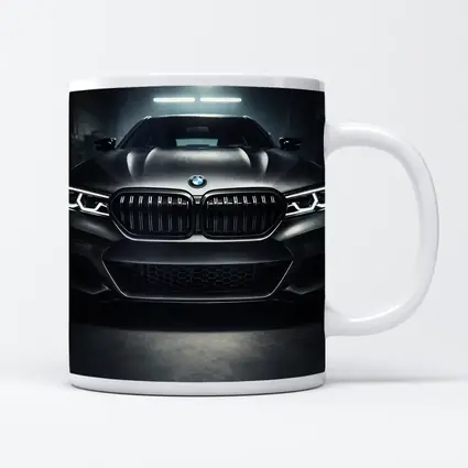 BMW M5 Dark Garage Front View