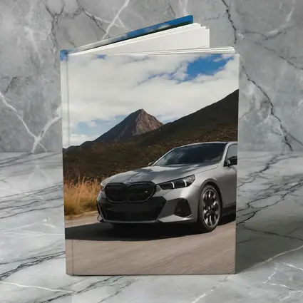 BMW Five Series Touring Mountain Road Drive