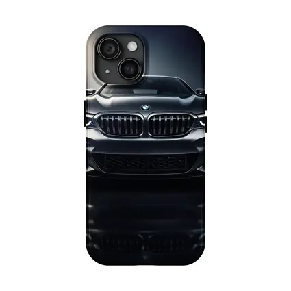 BMW M5 Front View Dark Studio