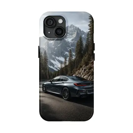 BMW 8 Series Gran Coupe Mountain Road