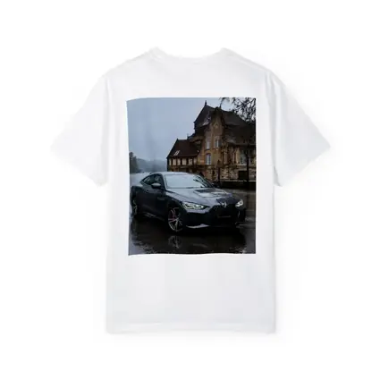 BMW 4 Series Coupe Rainy Castle Setting
