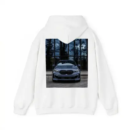 BMW M1 Front View Dark Stormy Background