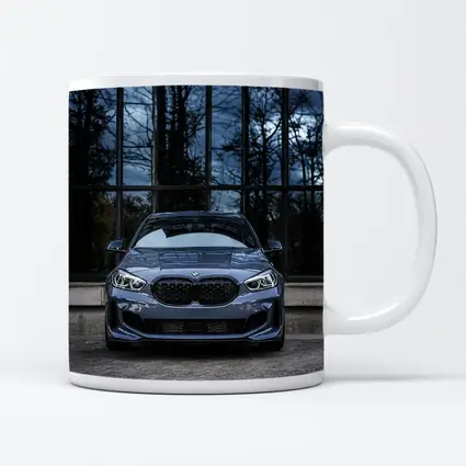 BMW M1 Front View Dark Stormy Background