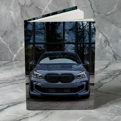 BMW M1 Front View Dark Stormy Background