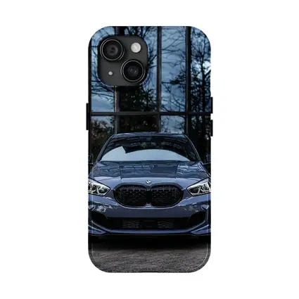 BMW M1 Front View Dark Stormy Background