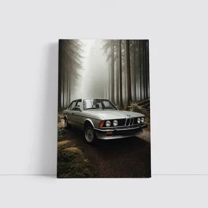 BMW E28 Classic Sedan Misty Forest