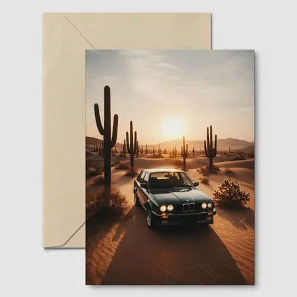 BMW E30 3 Series Desert Sunset
