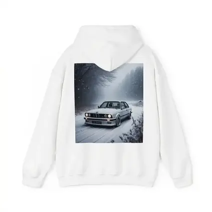 BMW E30 3 Series Snow Winter Road