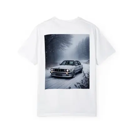 BMW E30 3 Series Snow Winter Road