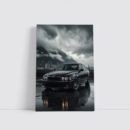 BMW E39 M5 Rainy City Dark Skies