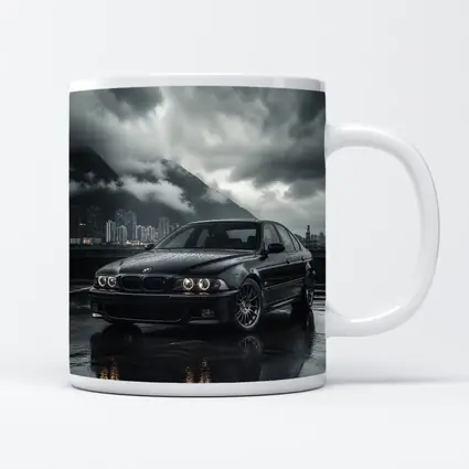 BMW E39 M5 Rainy City Dark Skies