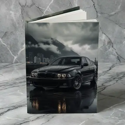 BMW E39 M5 Rainy City Dark Skies