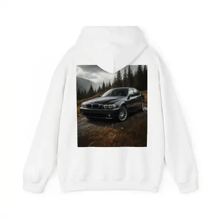 BMW 7 Series Black Sedan Mountain Forest