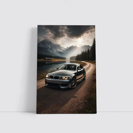 BMW 1 Series Coupe Mountain Lake Road