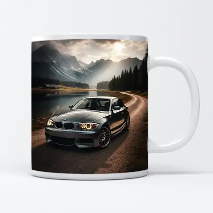BMW 1 Series Coupe Mountain Lake Road