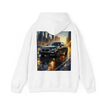 BMW 3 Series Sedan Rainy City Night