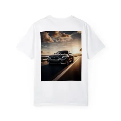 BMW One Series Driving Coastal Road Sunset