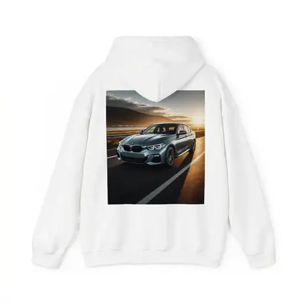 BMW 1 Series Driving at Golden Sunset
