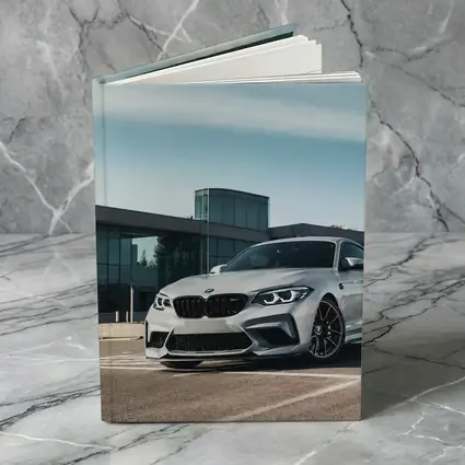 BMW M2 Silver Coupe Urban Building Background