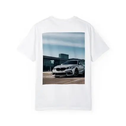 BMW M2 Silver Coupe Urban Building Background