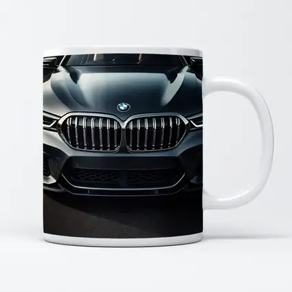 BMW X6 Front Grille Dark Studio Shot