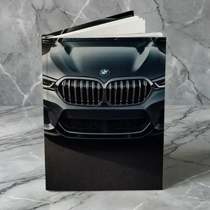 BMW X6 Front Grille Dark Studio Shot