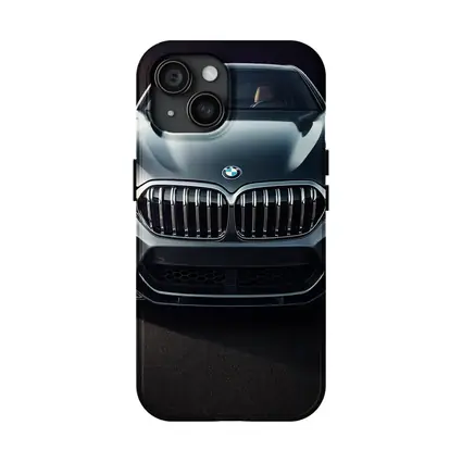BMW X6 Front Grille Dark Studio Shot
