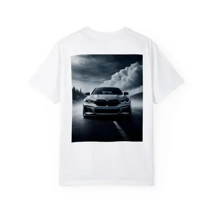BMW M3 Front View Stormy Road