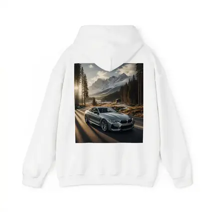 BMW 8 Series Coupe Mountain Forest Road