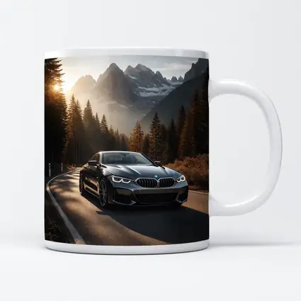 BMW 8 Series Coupe Mountain Road Drive