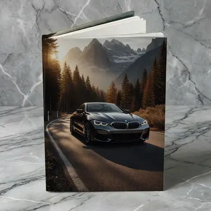 BMW 8 Series Coupe Mountain Road Drive