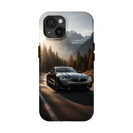 BMW 8 Series Coupe Mountain Road Drive