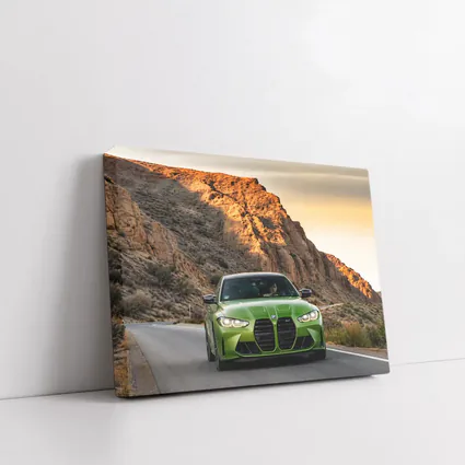 BMW M3 Green Snake Mountain Road Drive