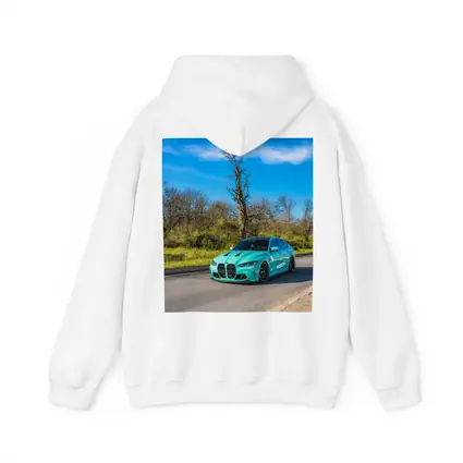 BMW M3 Tiffany Blue On Open Road