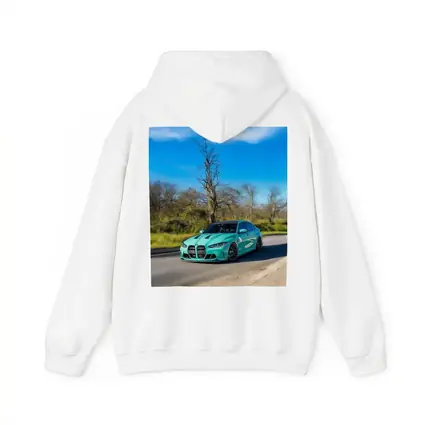 BMW M3 Teal Wrap On Open Road