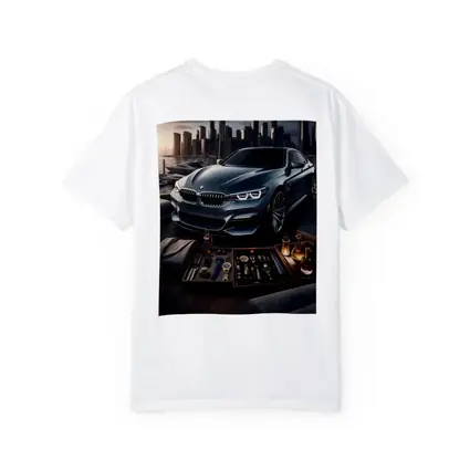 BMW Sedan City Skyline Luxury Lifestyle