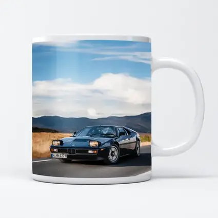 BMW M1 Classic Sports Car Open Road