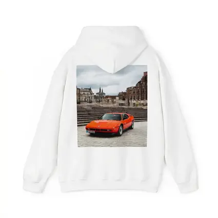BMW M1 Orange Classic Car European Square