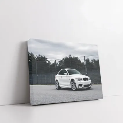 BMW 1M Coupe White Track Day