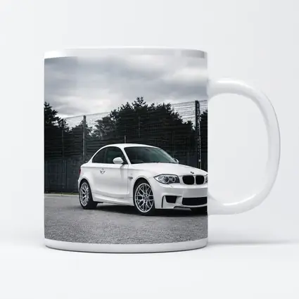 BMW 1M Coupe White Track Day
