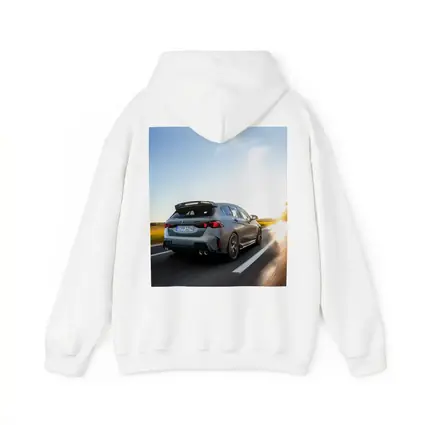 BMW M135 Gray Hatchback Highway Sunset Drive