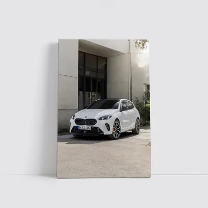 BMW M135 xDrive White Urban Setting