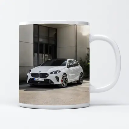 BMW M135 xDrive White Urban Setting