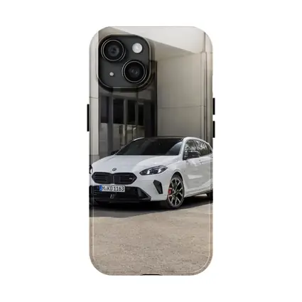 BMW M135 xDrive White Urban Setting