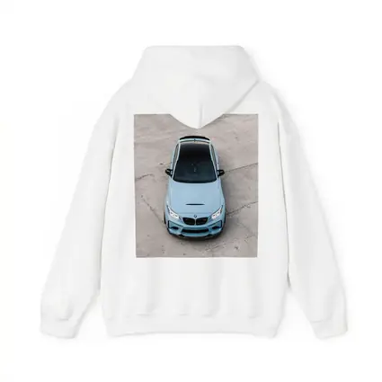 BMW M2 Aerial View Baby Blue
