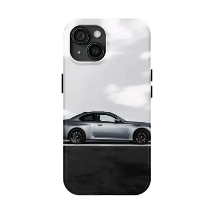 BMW M2 Coupe Silver Side Profile View