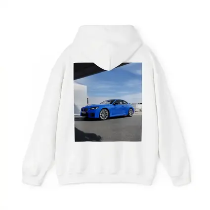 BMW M2 Coupe Blue Parked Outdoor Setting
