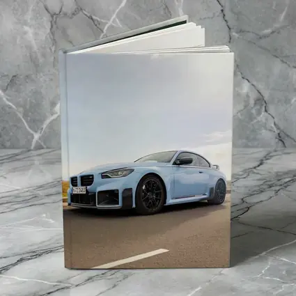 BMW M2 Coupe Light Blue On Road